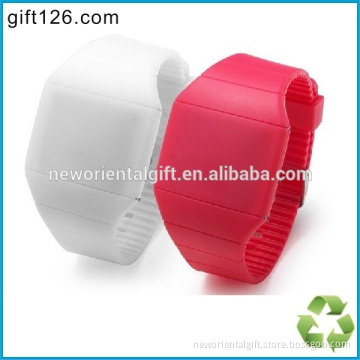 Wholesale silicone sports touch screen led watch